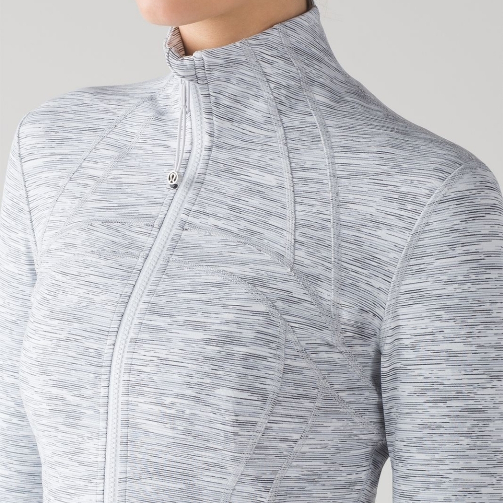 Lululemon Define Jacket Wee Are From Space Ice Grey Alpine White - Picture 2 of 8